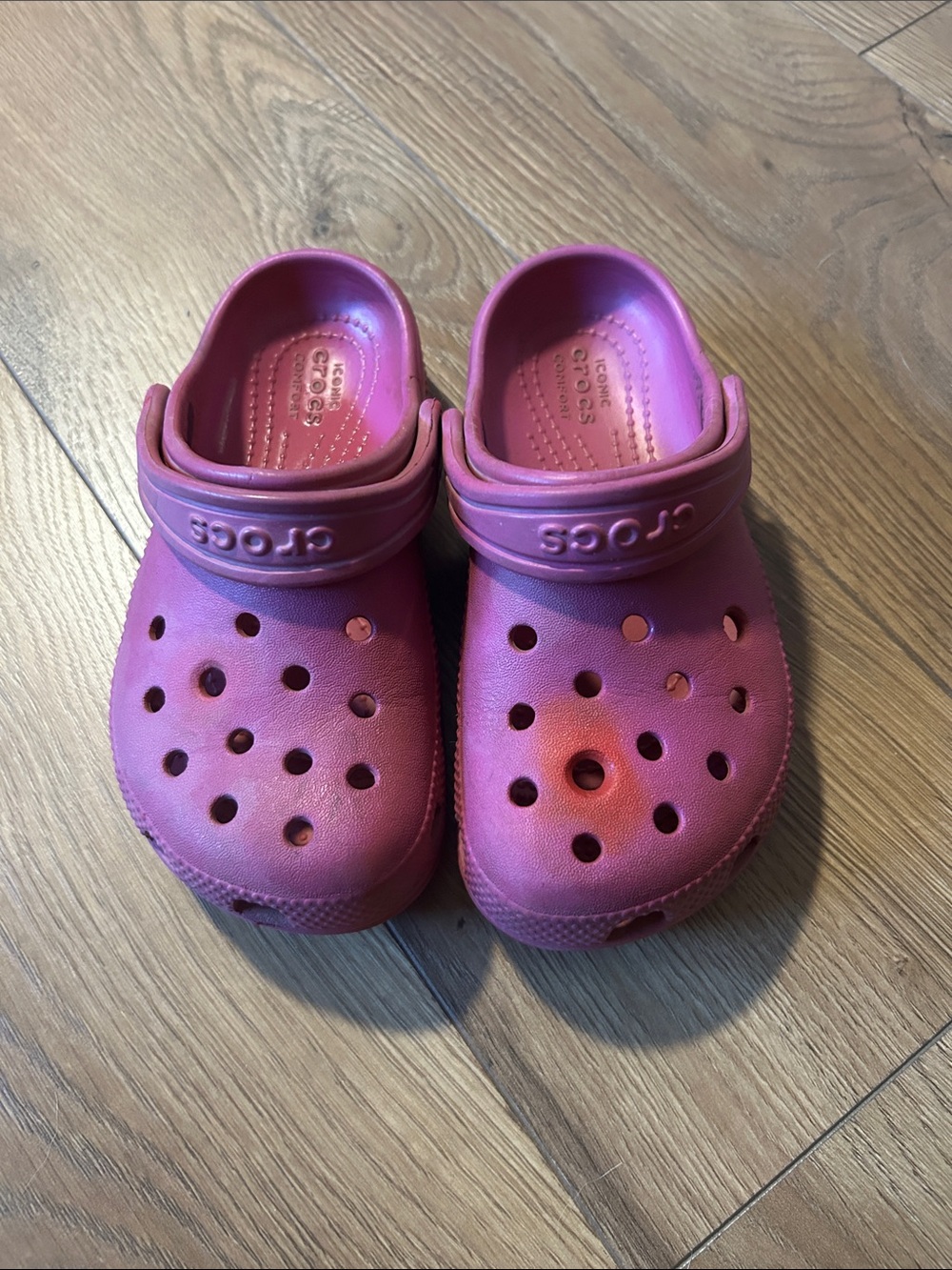 CROCS Kids Clog in Red